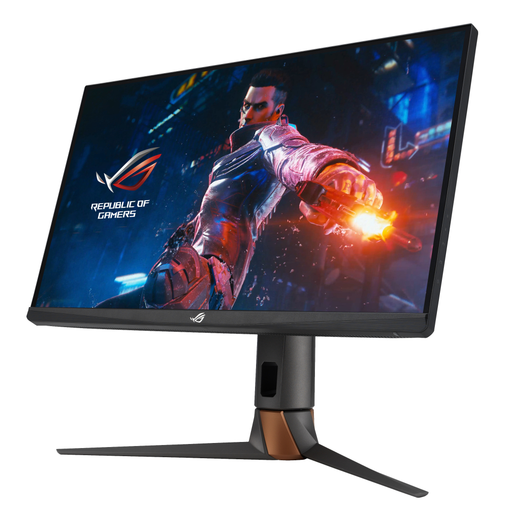 华硕ASUS ROG Swift 360Hz PG27AQN，采用世界杯官方网站入口全新可支持ULMB2技术的高阶电竞显示器，为电竞玩家打造突破以往的急速游戏体验。（图片来源：ASUS提供）